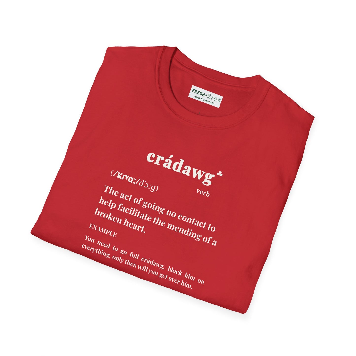 crádawg Unisex Softstyle 100% Cotton T-Shirt