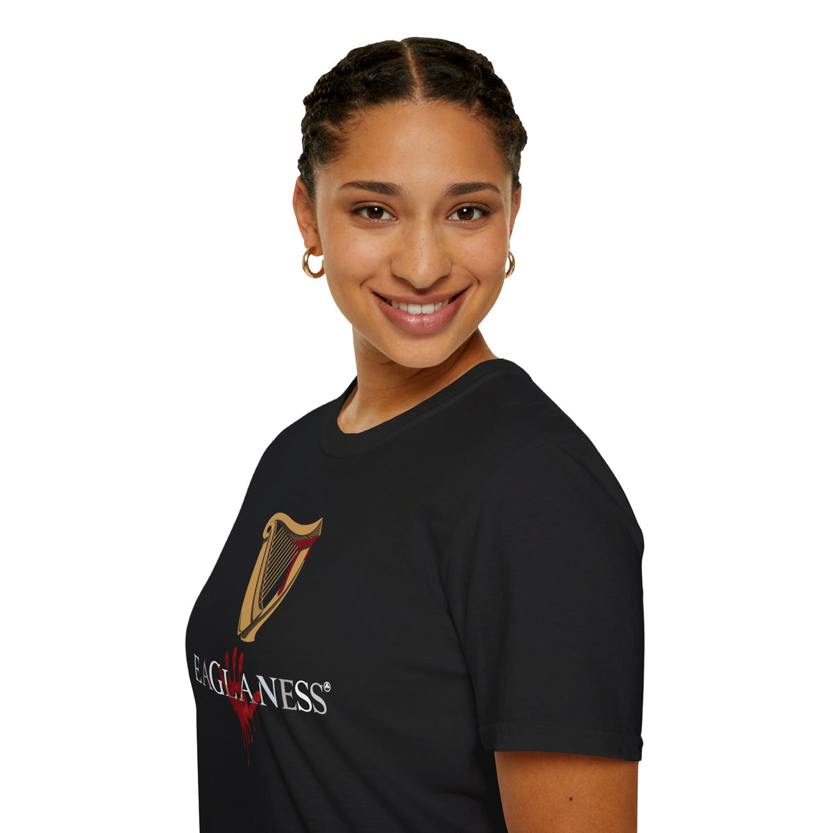 EAGLANESS 100% Cotton Unisex Softstyle T-Shirt