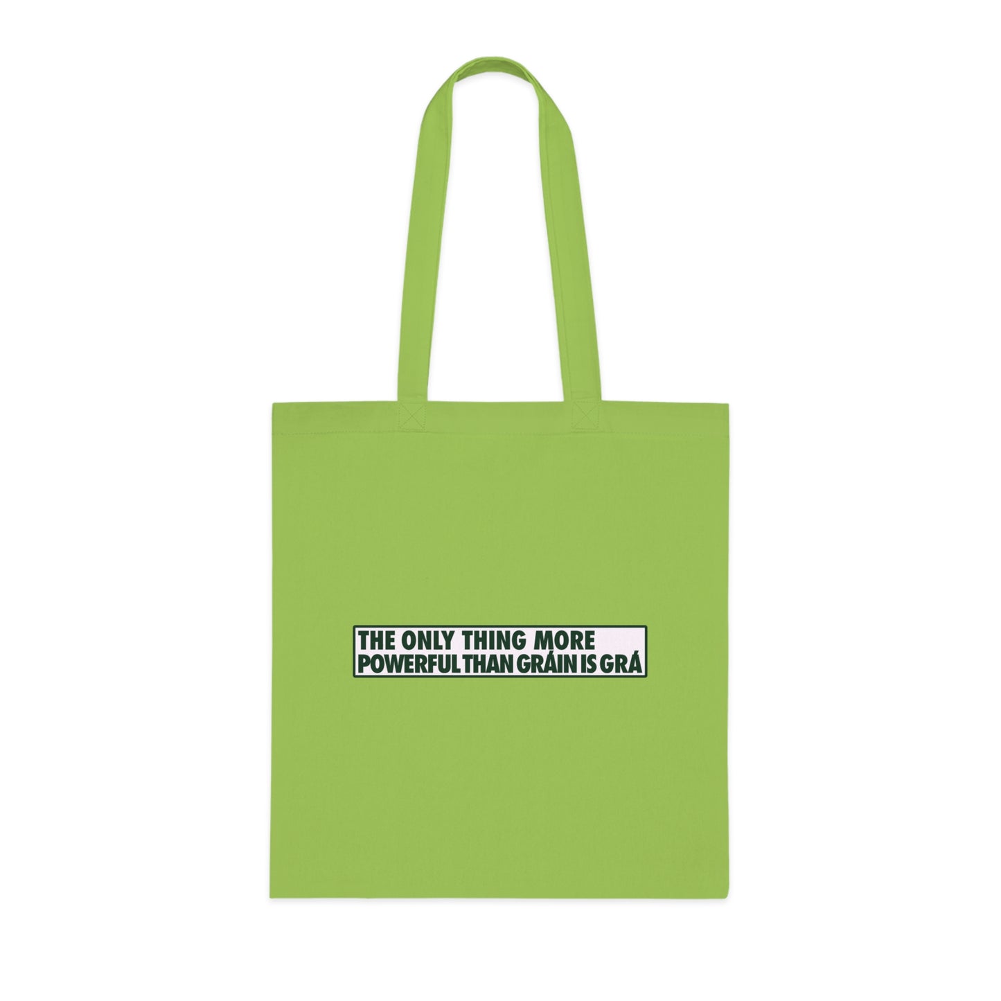 THE ONLY THING MORE POWERFUL THAN GRÁIN IS GRÁWoven Tote Bag