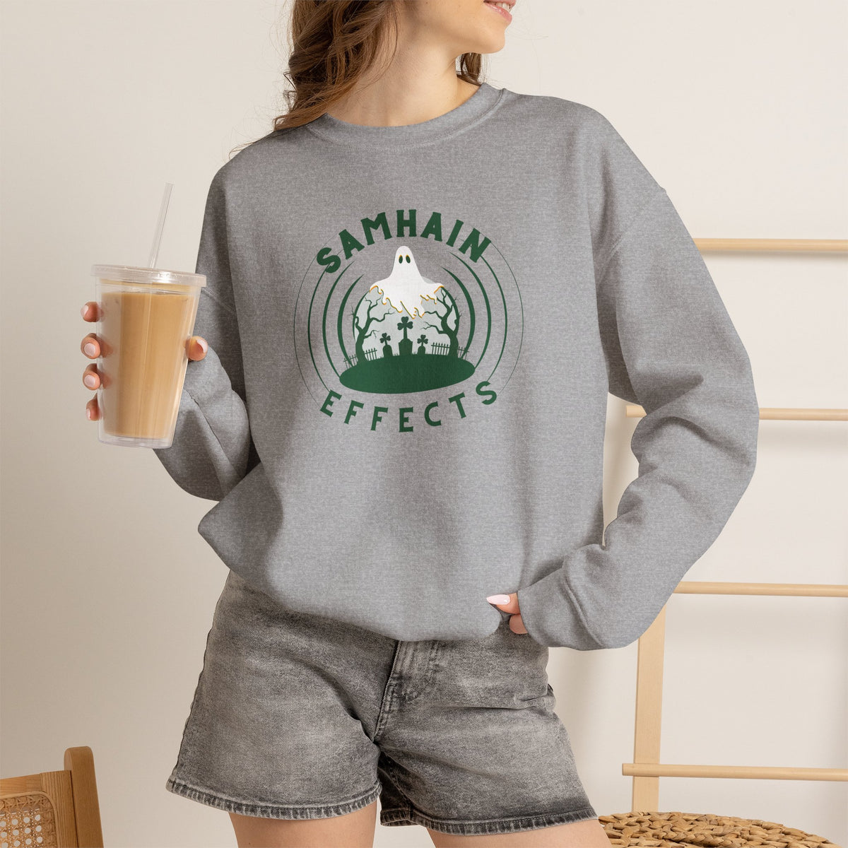 SAMHAIN EFFECTS Unisex Heavy Blend Crewneck Sweatshirt
