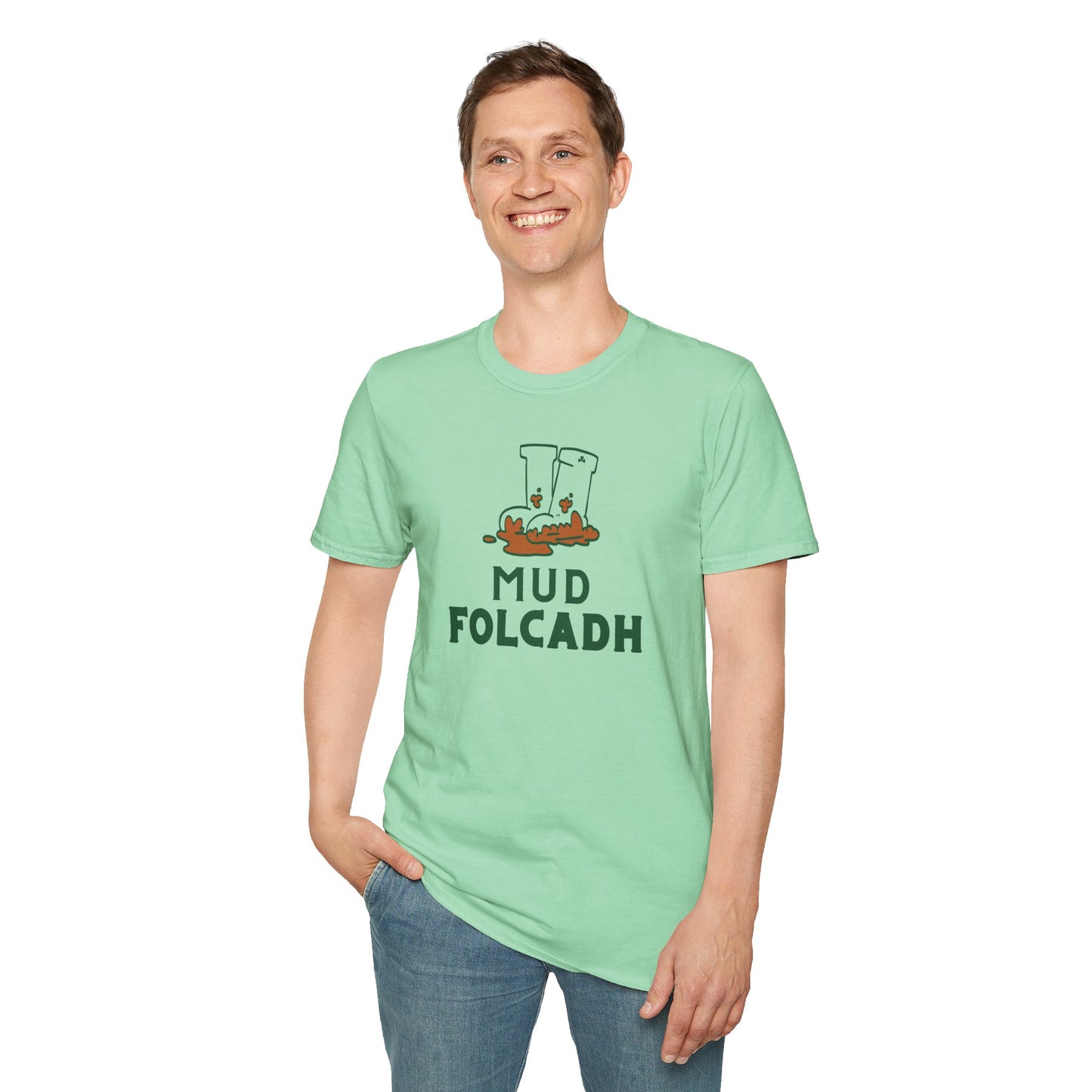MUD FOLCADH Unisex Softstyle T-Shirt