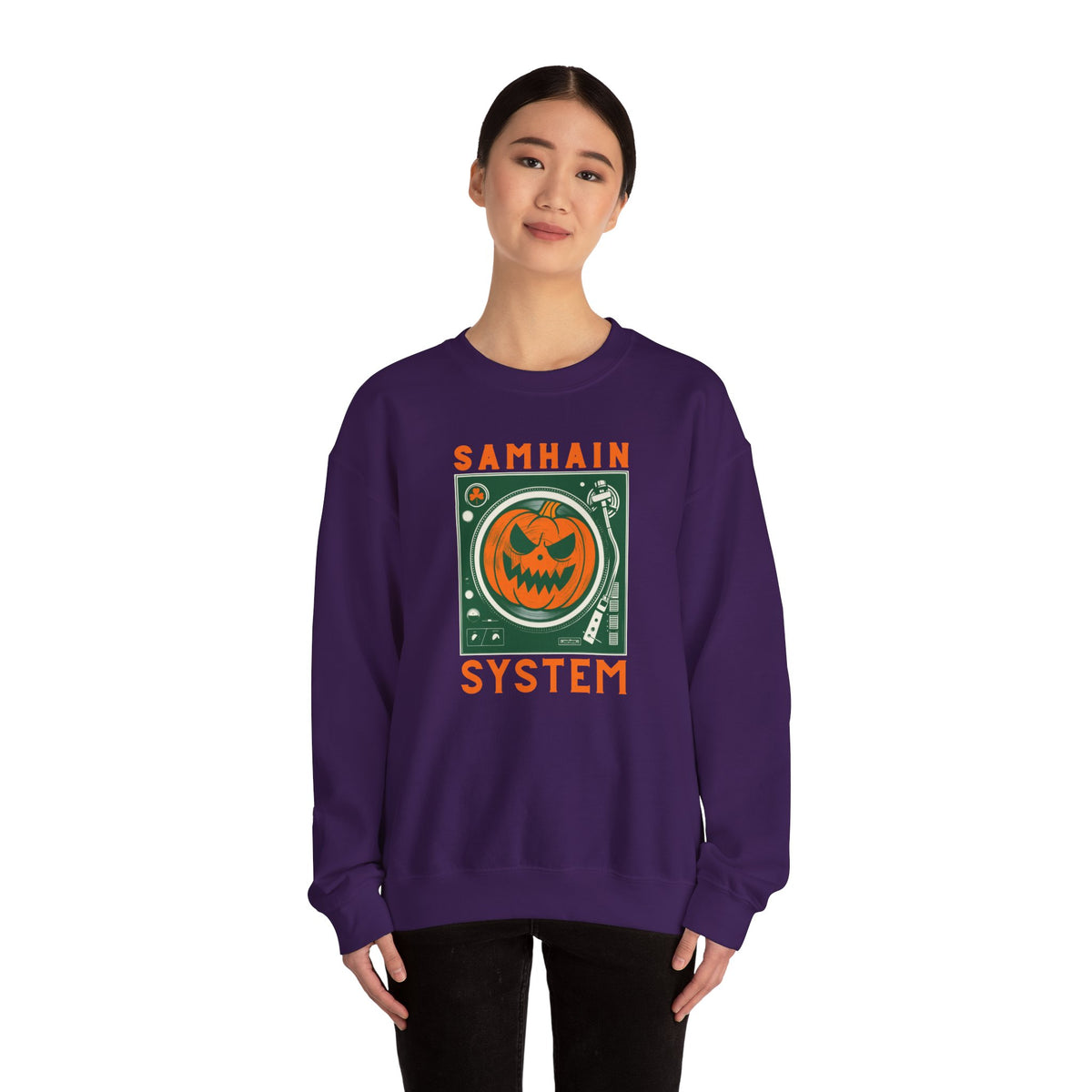 SAMHAIN SYSTEM Unisex Heavy Blend Crewneck Sweatshirt