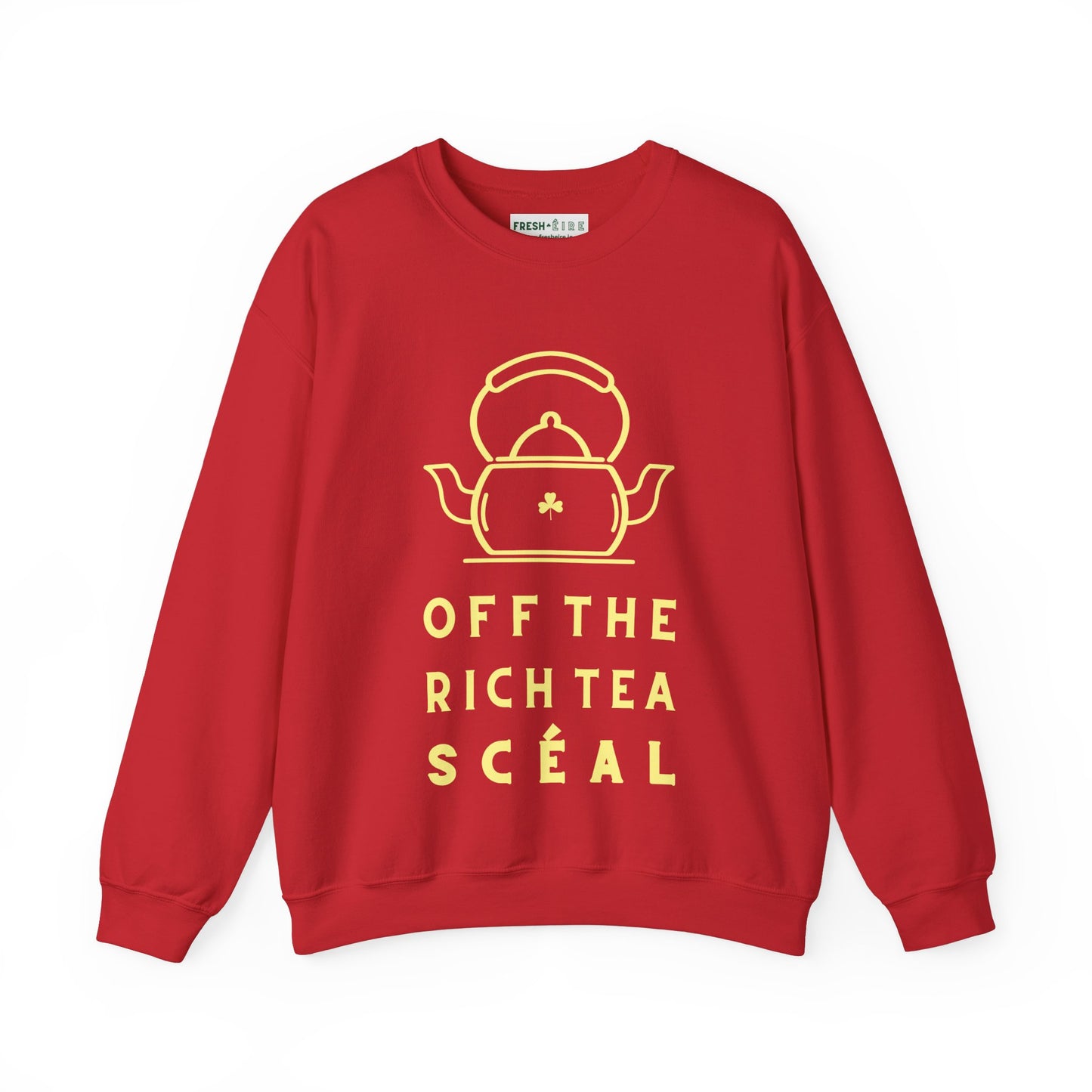OFF THE RICH TEA SCÉAL Unisex Heavy Blend™ Crewneck Sweatshirt