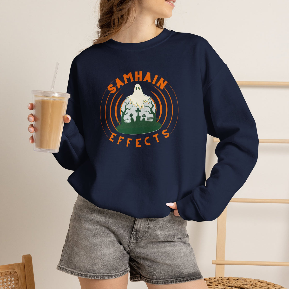 SAMHAIN EFFECTS Unisex Heavy Blend Crewneck Sweatshirt