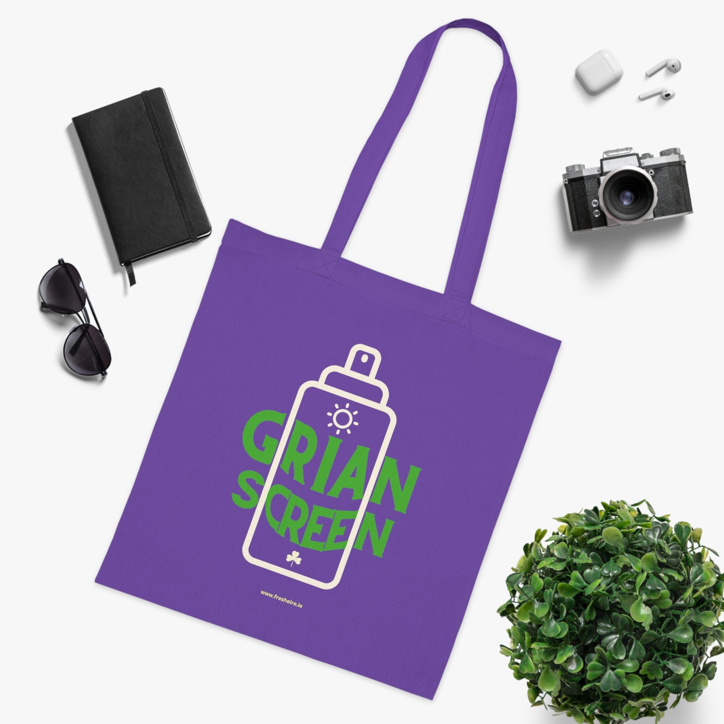 GRIAN SCREEN 100% Cotton Tote Bag