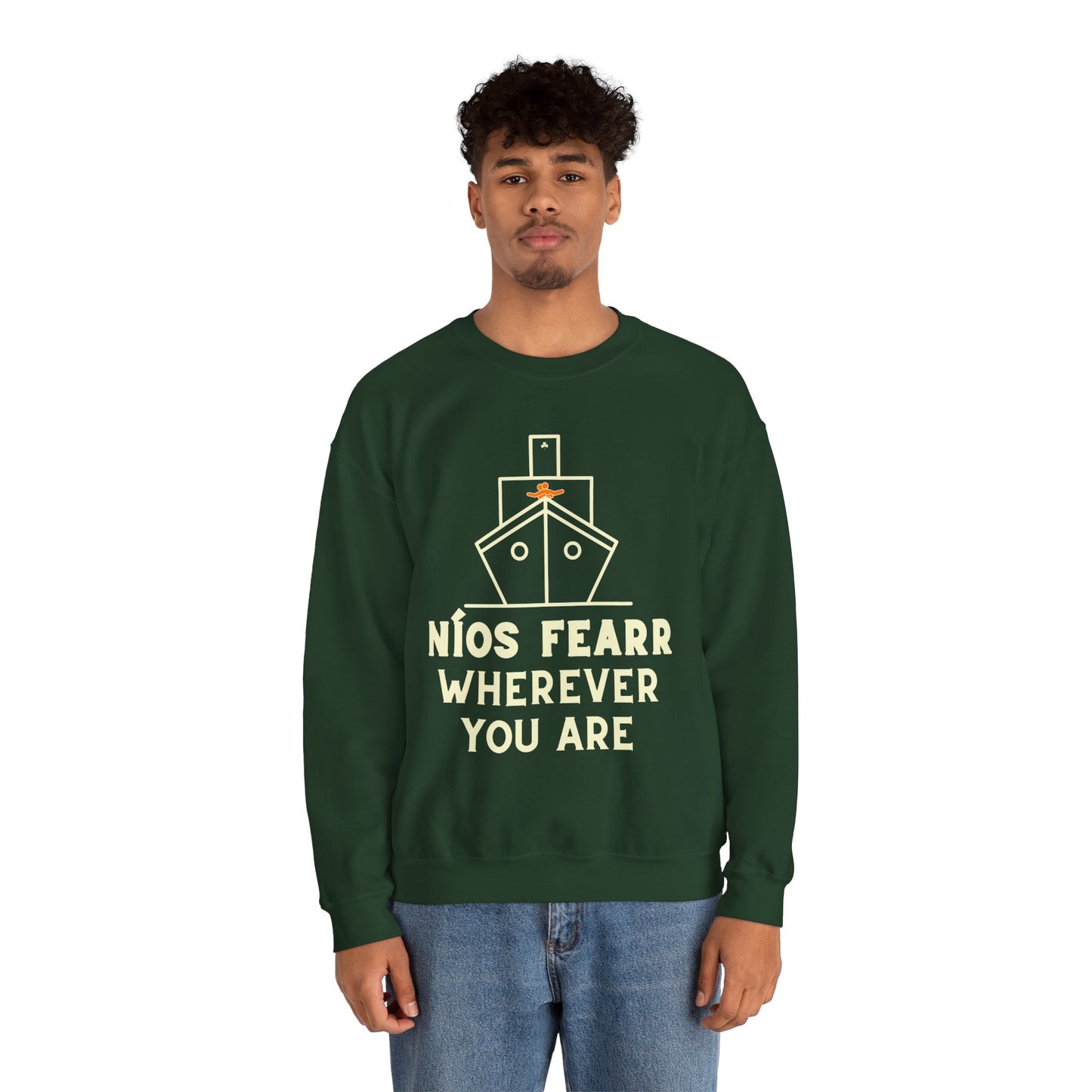NÍOS FEARR, WHEREVER YOU ARE Unisex Heavy Blend™ Crewneck Sweatshirt