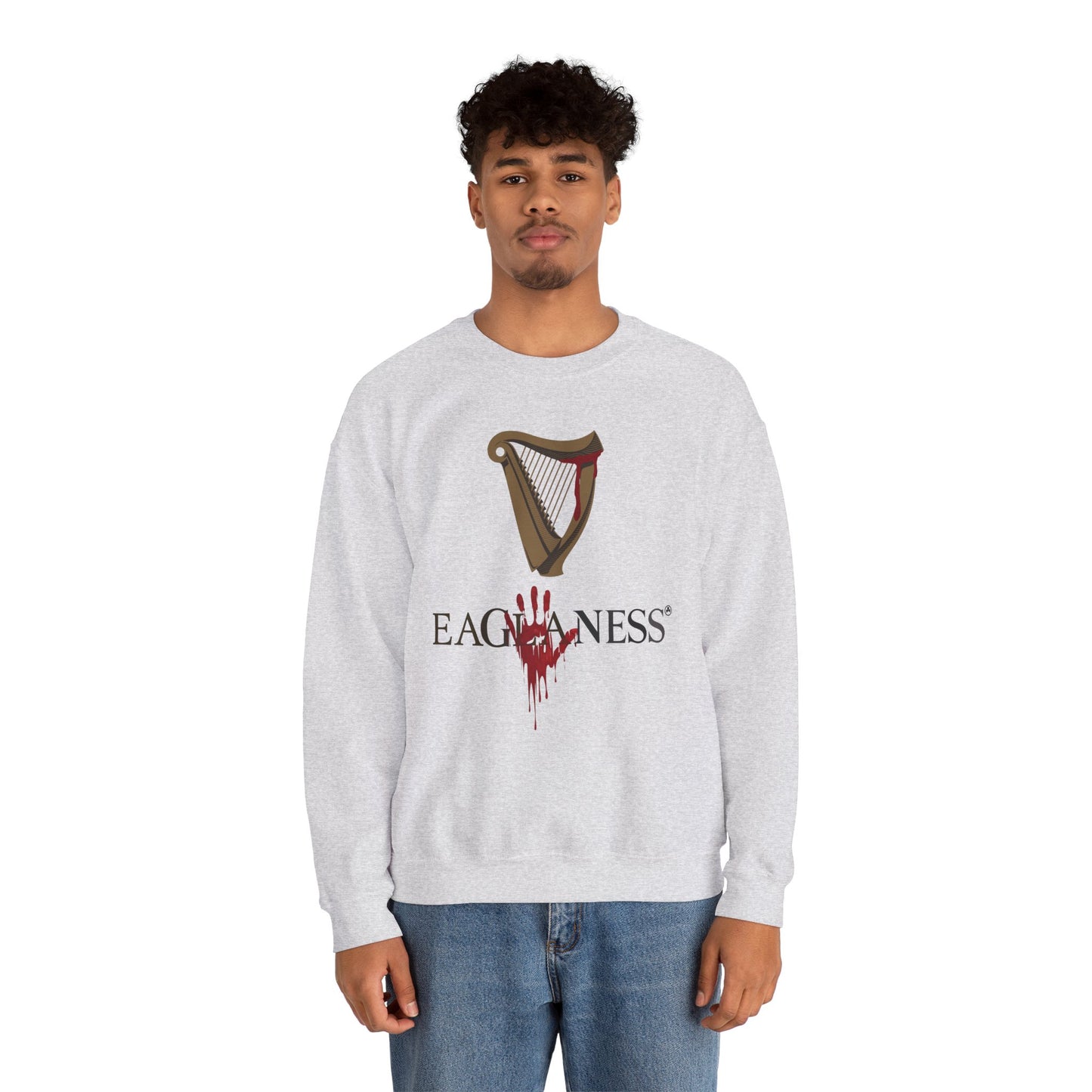 EAGLANESS Unisex Heavy Blend Crewneck Sweatshirt