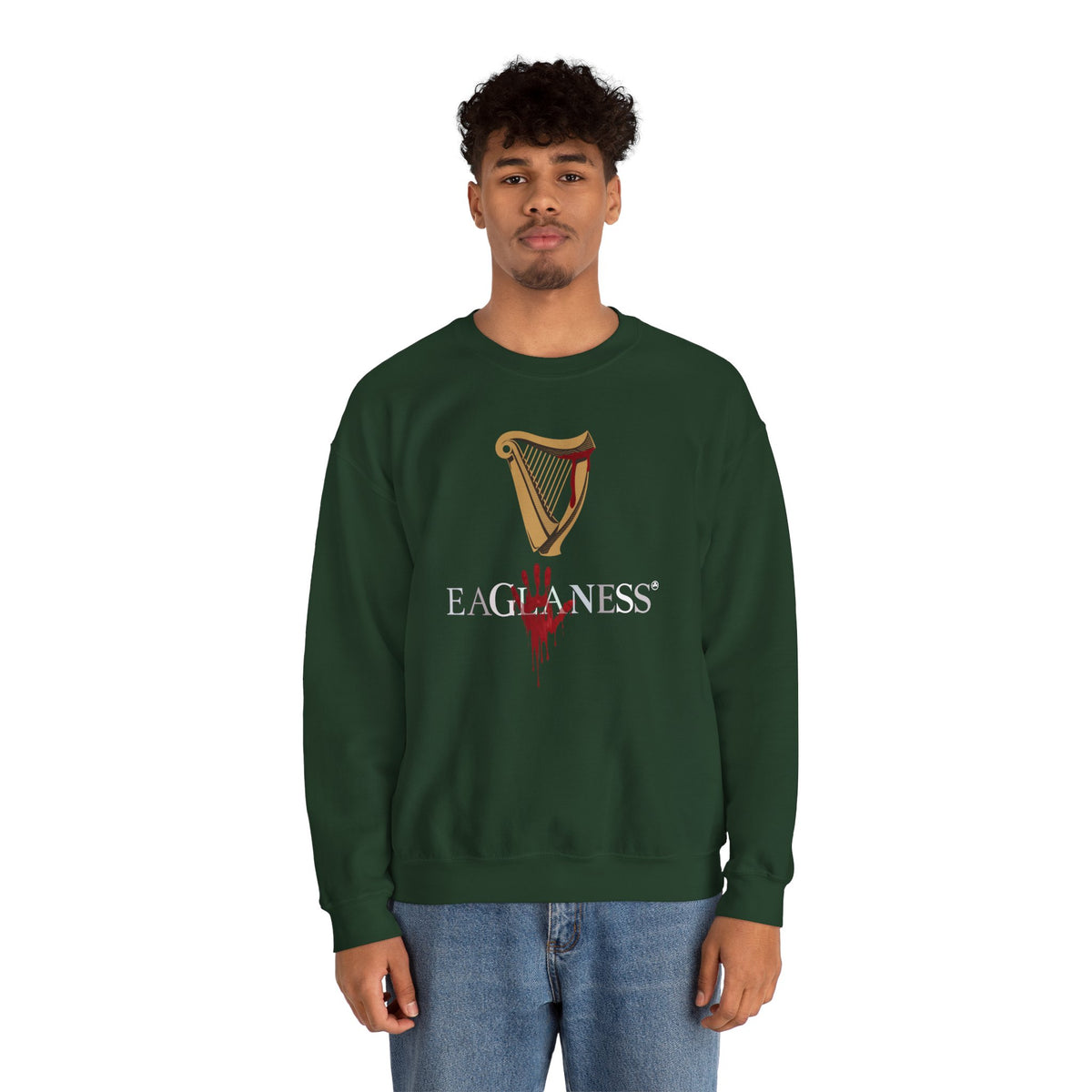 EAGLANESS Unisex Heavy Blend Crewneck Sweatshirt