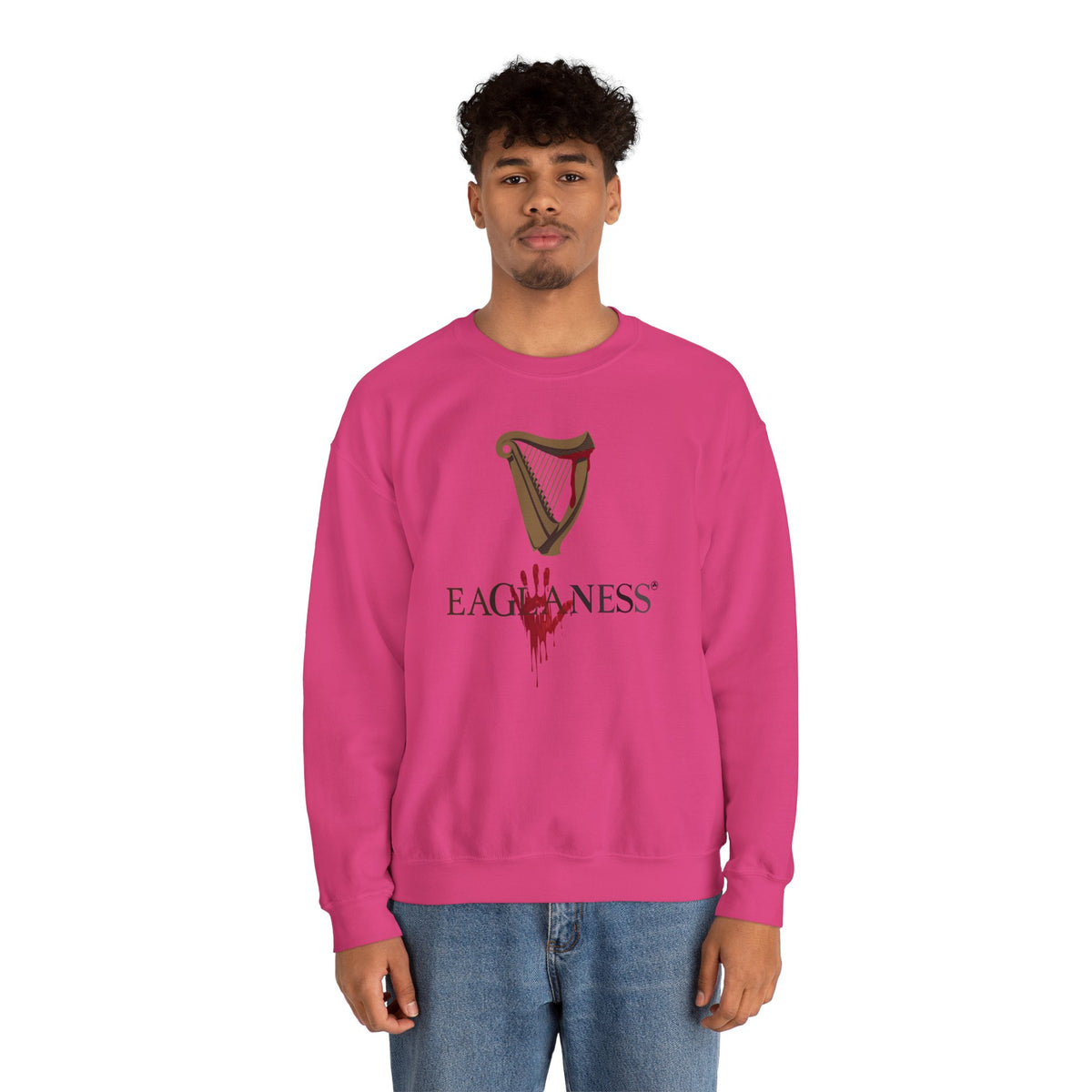 EAGLANESS Unisex Heavy Blend Crewneck Sweatshirt