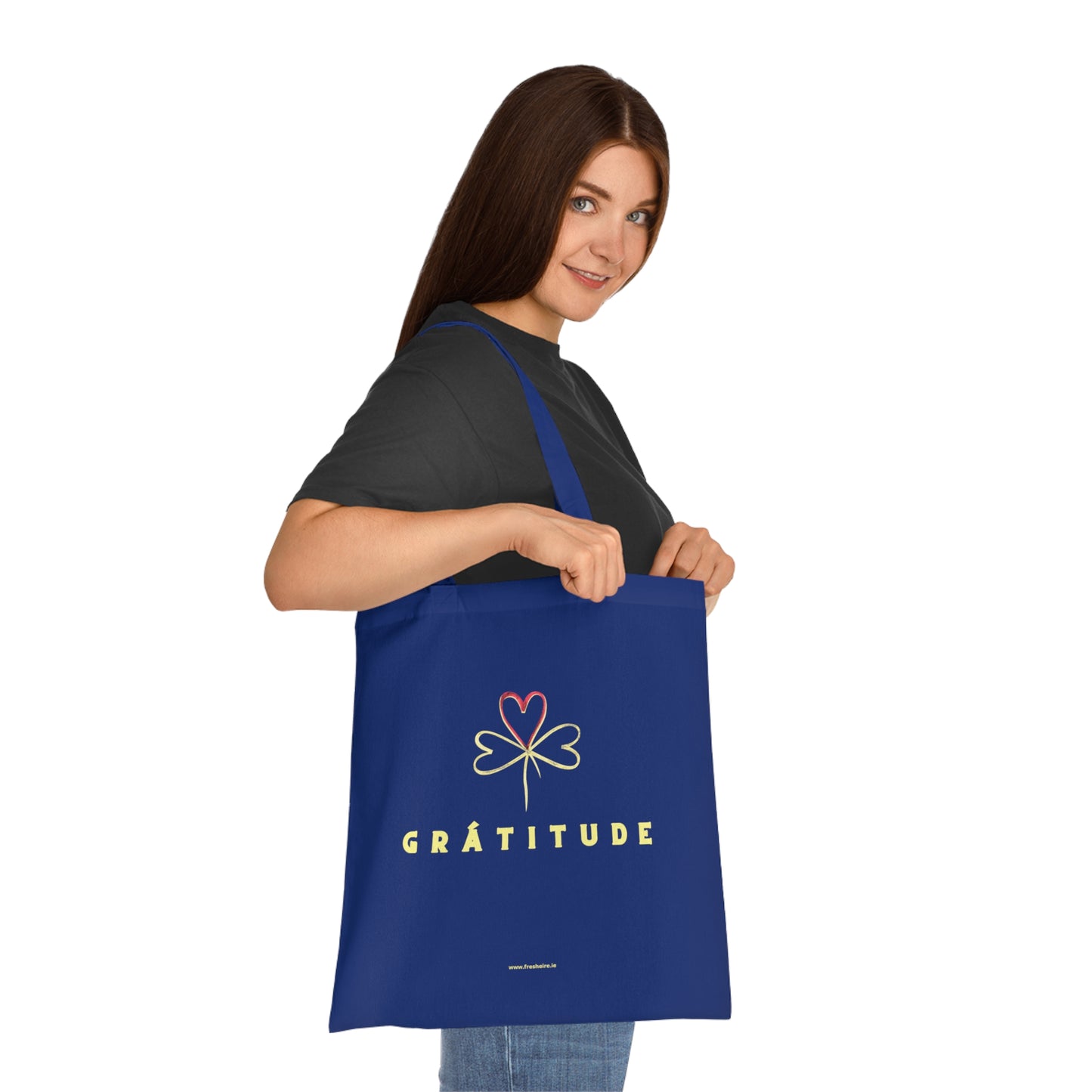 GRÁTITUDE Woven Tote Bag