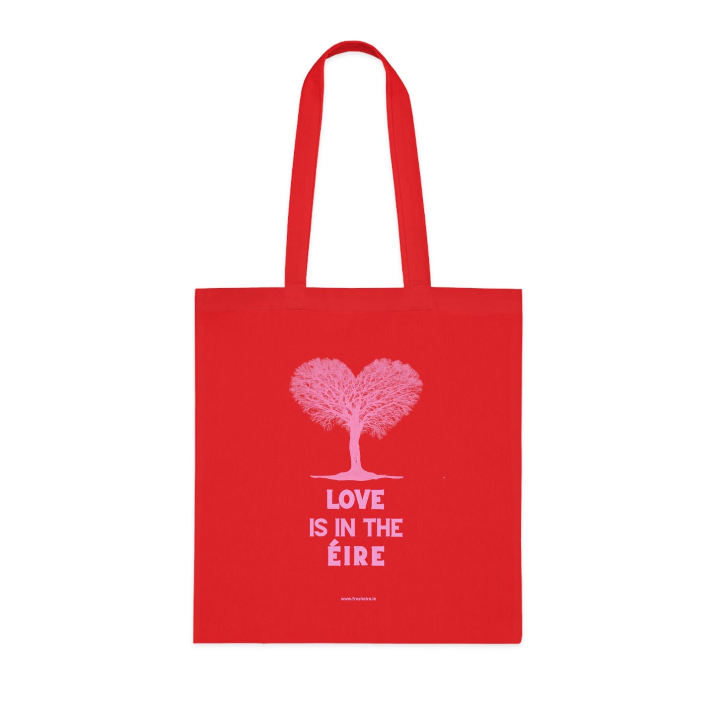 LOVE IS IN THE ÉIRE V DAY 100% Cotton Tote Bag