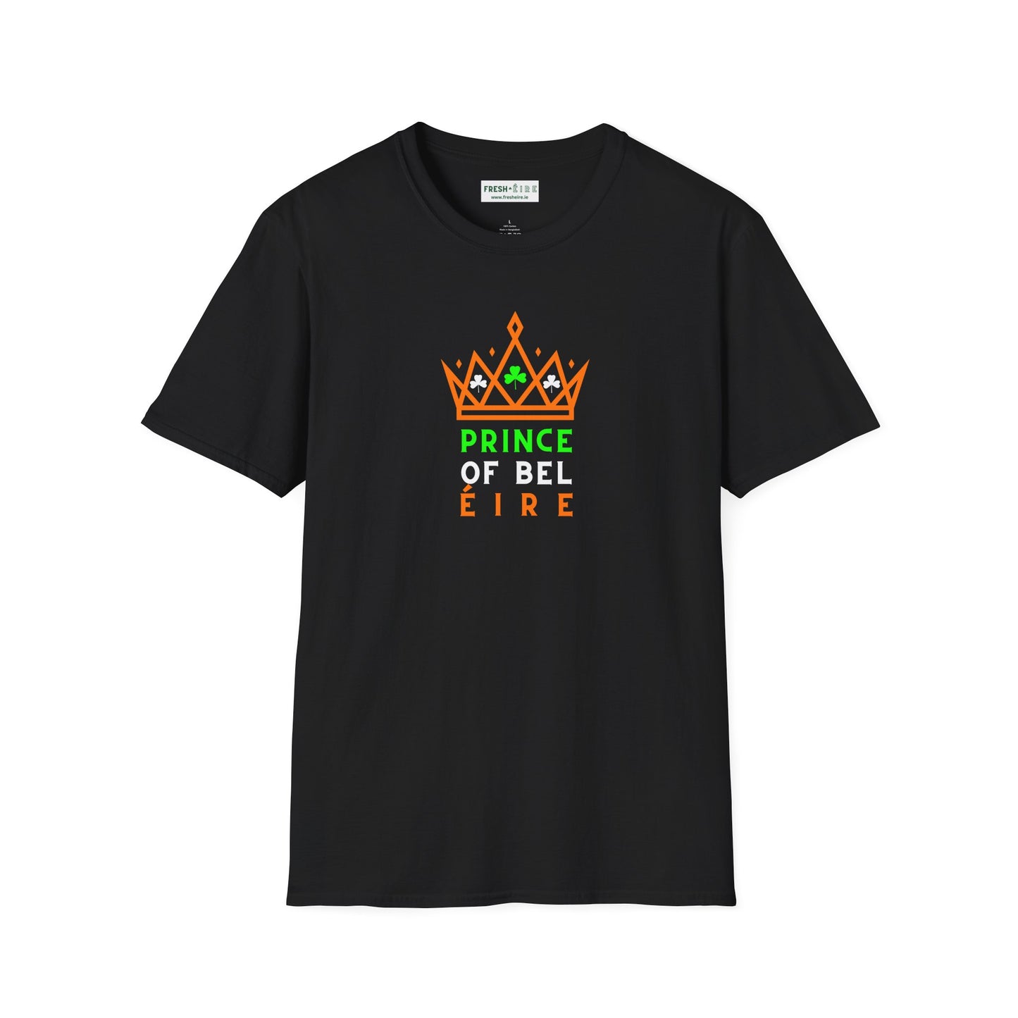 PRINCE OF BEL ÉIRE Unisex Softstyle 100% Cotton T-Shirt