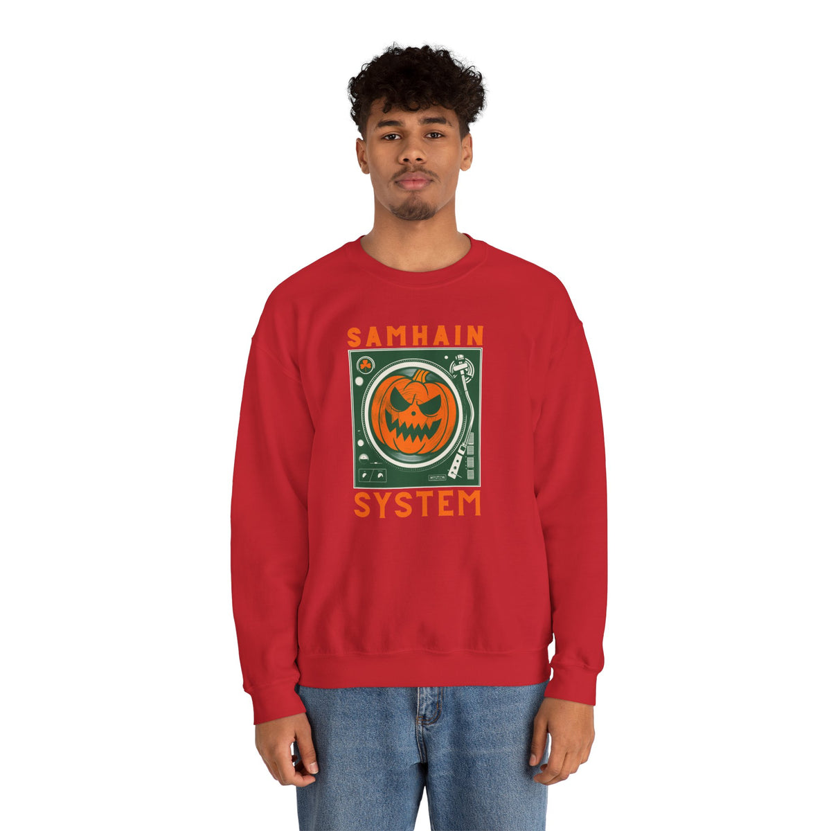 SAMHAIN SYSTEM Unisex Heavy Blend Crewneck Sweatshirt