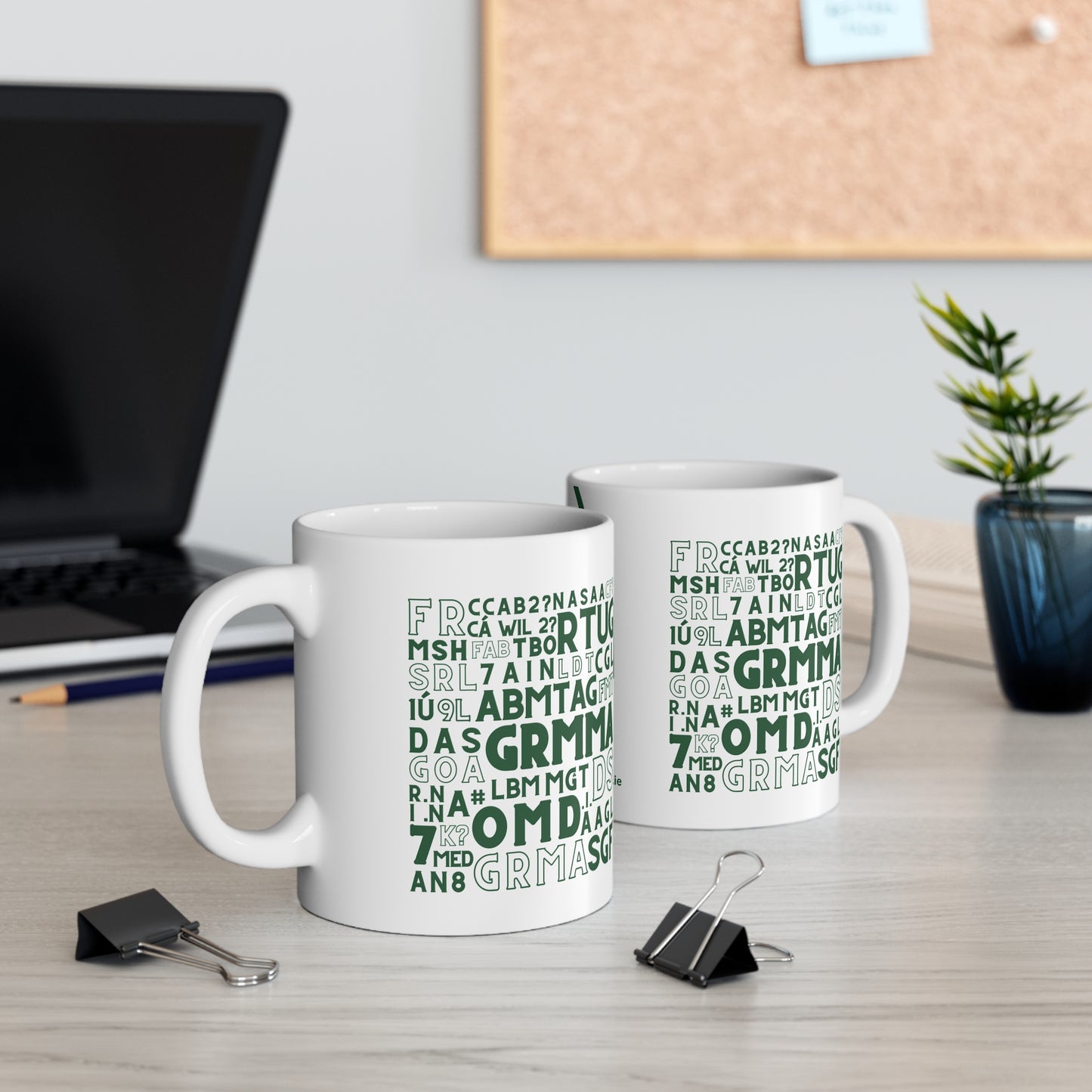 GRMMA  33cl White Ceramic Mug