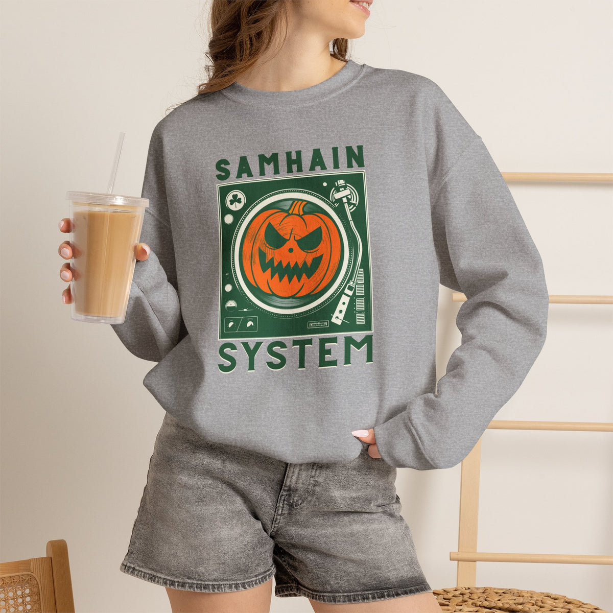 SAMHAIN SYSTEM Unisex Heavy Blend Crewneck Sweatshirt