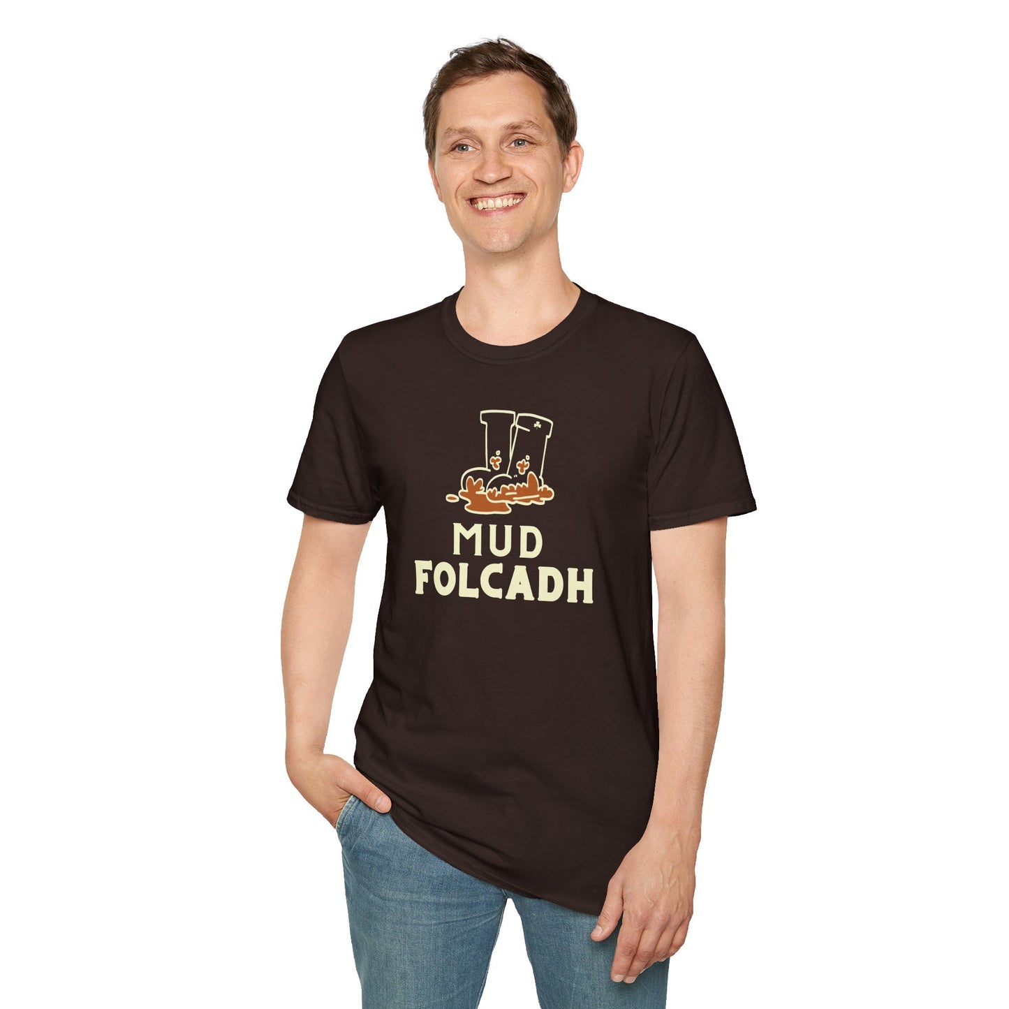 MUD FOLCADH Unisex Softstyle T-Shirt