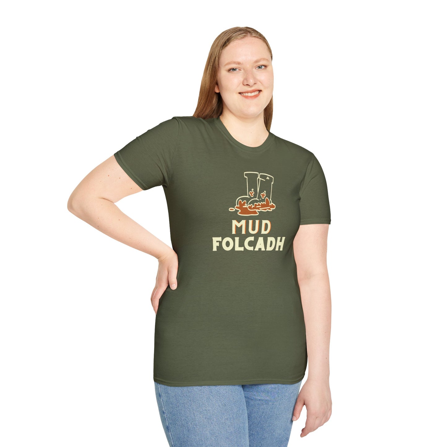 MUD FOLCADH Unisex Softstyle T-Shirt