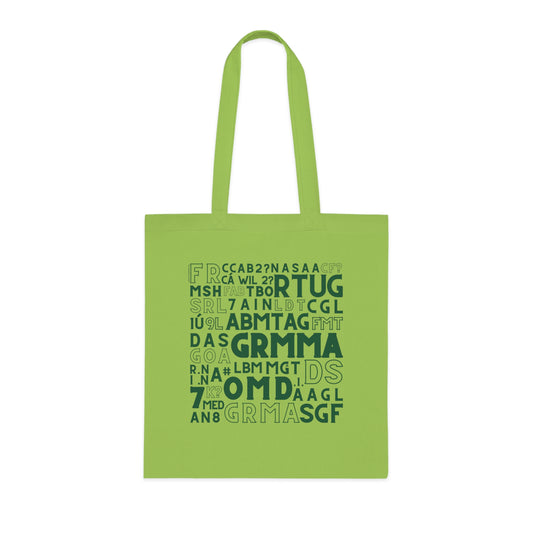 GRMMA 100% Cotton Tote Bag