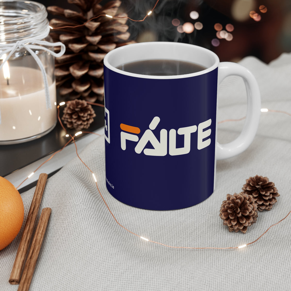 FÁILTE  33cl White Ceramic Mug