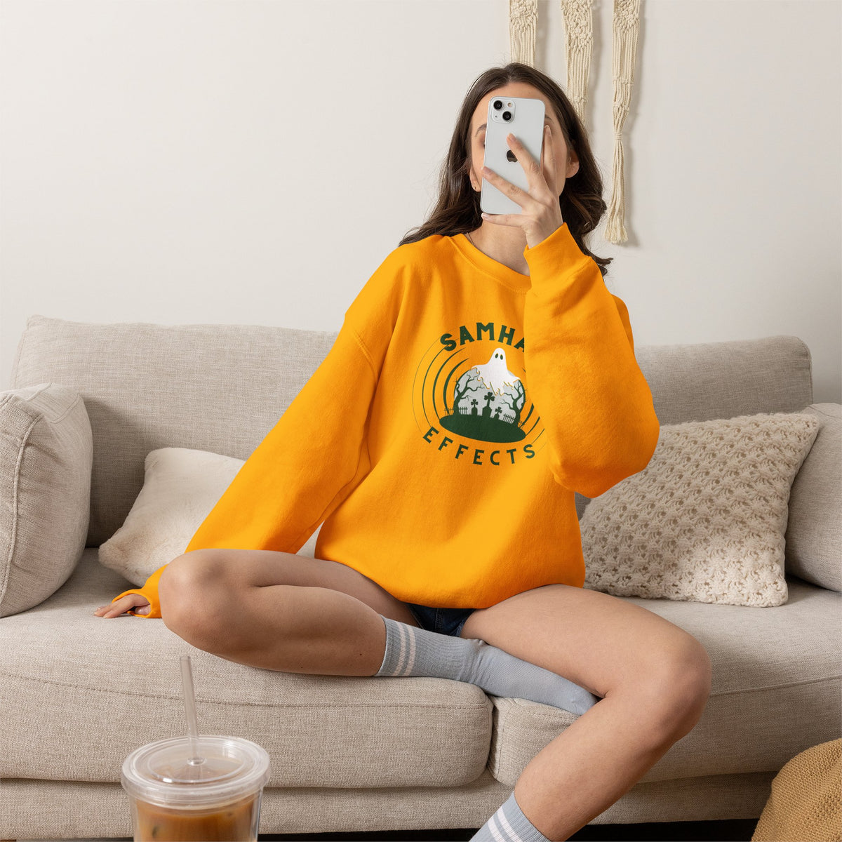 SAMHAIN EFFECTS Unisex Heavy Blend Crewneck Sweatshirt