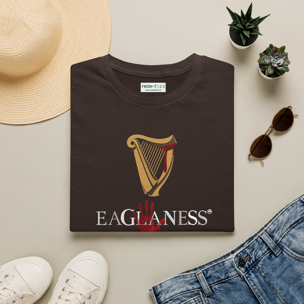 EAGLANESS 100% Cotton Unisex Softstyle T-Shirt
