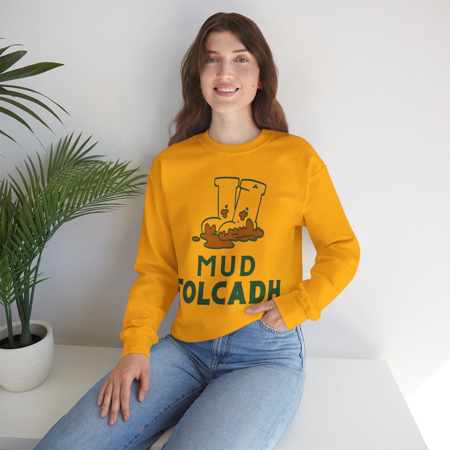 MUD FOLCADH Unisex Heavy Blend™ Crewneck Sweatshirt
