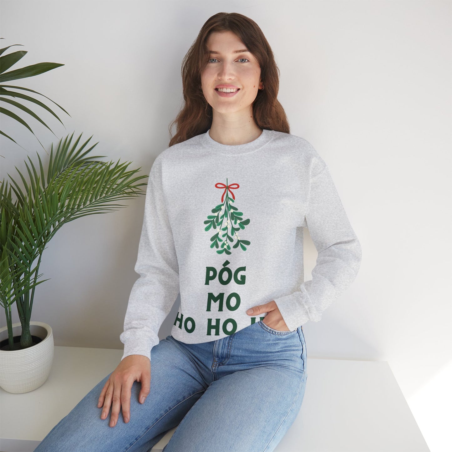 PÓG MO HO HO HO Unisex Heavy Blend™ Crewneck Sweatshirt