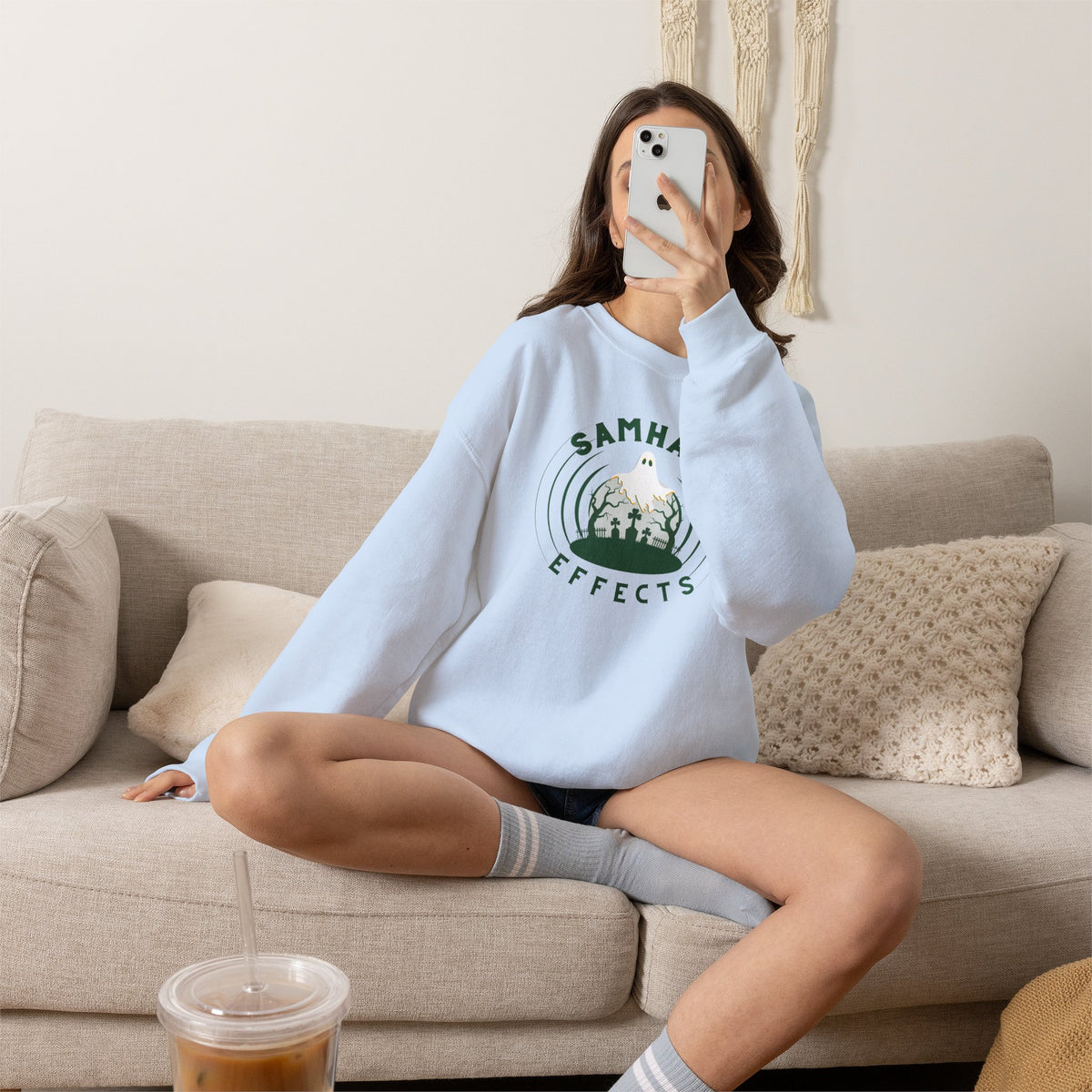 SAMHAIN EFFECTS Unisex Heavy Blend Crewneck Sweatshirt