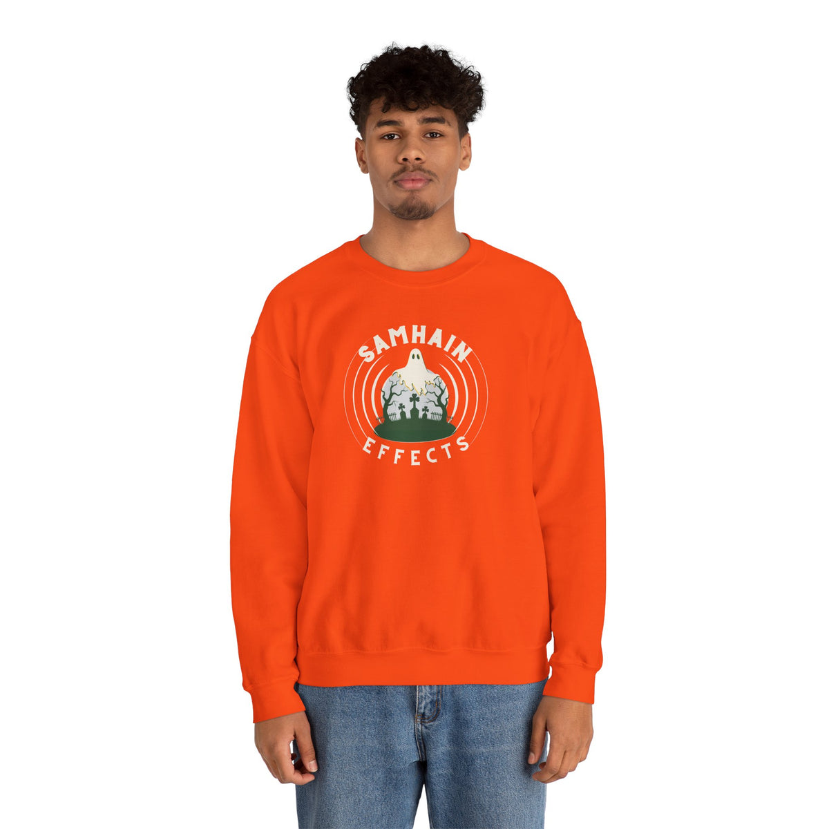 SAMHAIN EFFECTS Unisex Heavy Blend Crewneck Sweatshirt