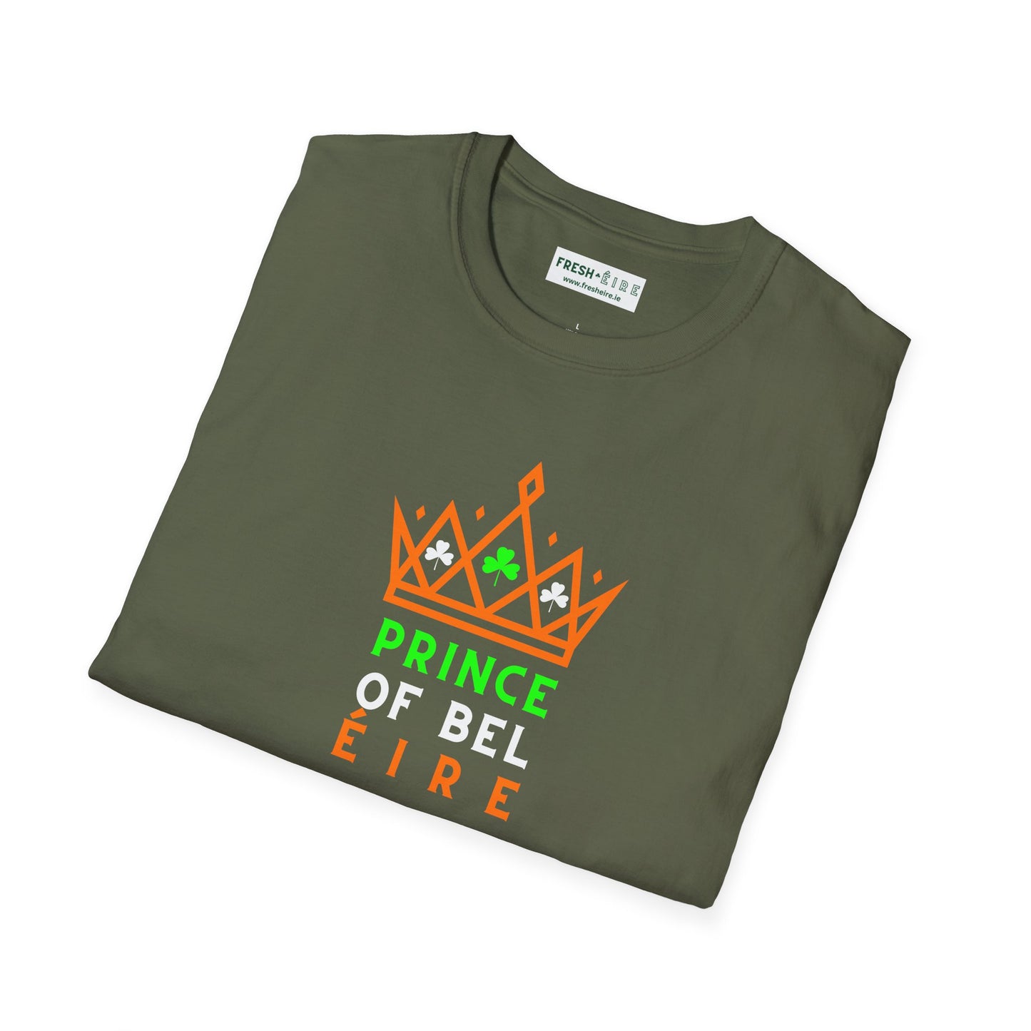 PRINCE OF BEL ÉIRE Unisex Softstyle 100% Cotton T-Shirt