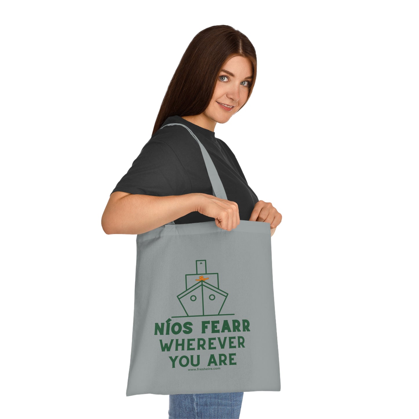 NÍOS FEARR, WHEREVER YOU ARE 100% Cotton Tote Bag