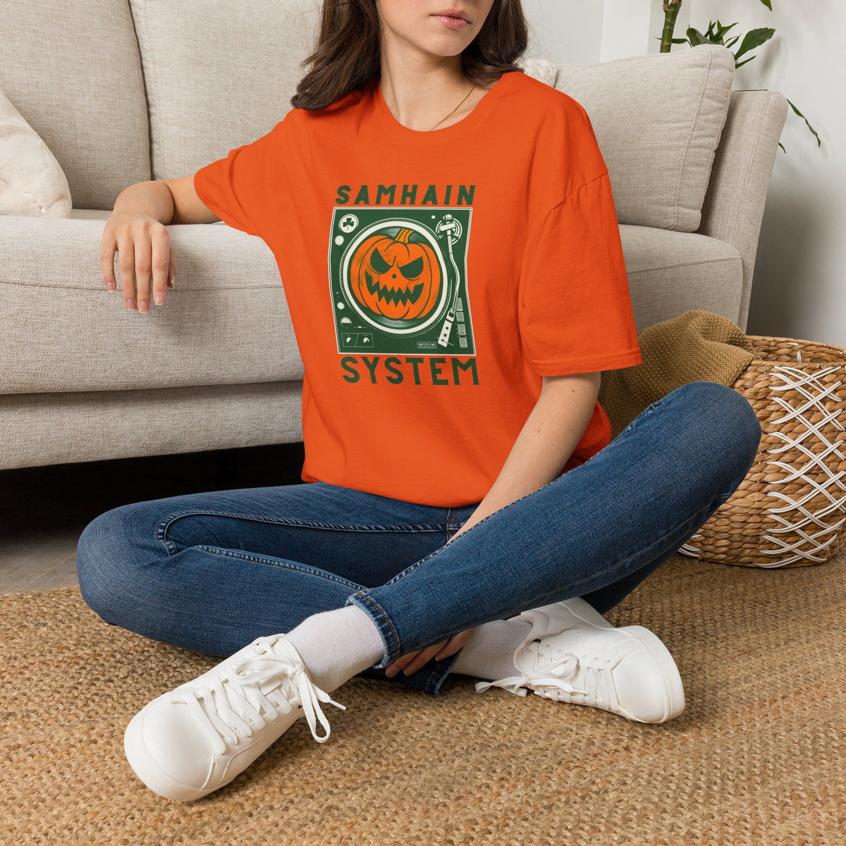 SAMHAIN SYSTEM 100% Cotton Unisex Softstyle T-Shirt