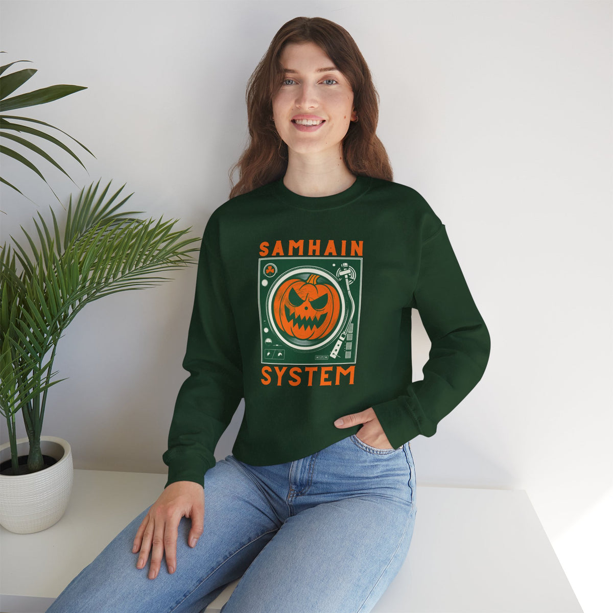 SAMHAIN SYSTEM Unisex Heavy Blend Crewneck Sweatshirt