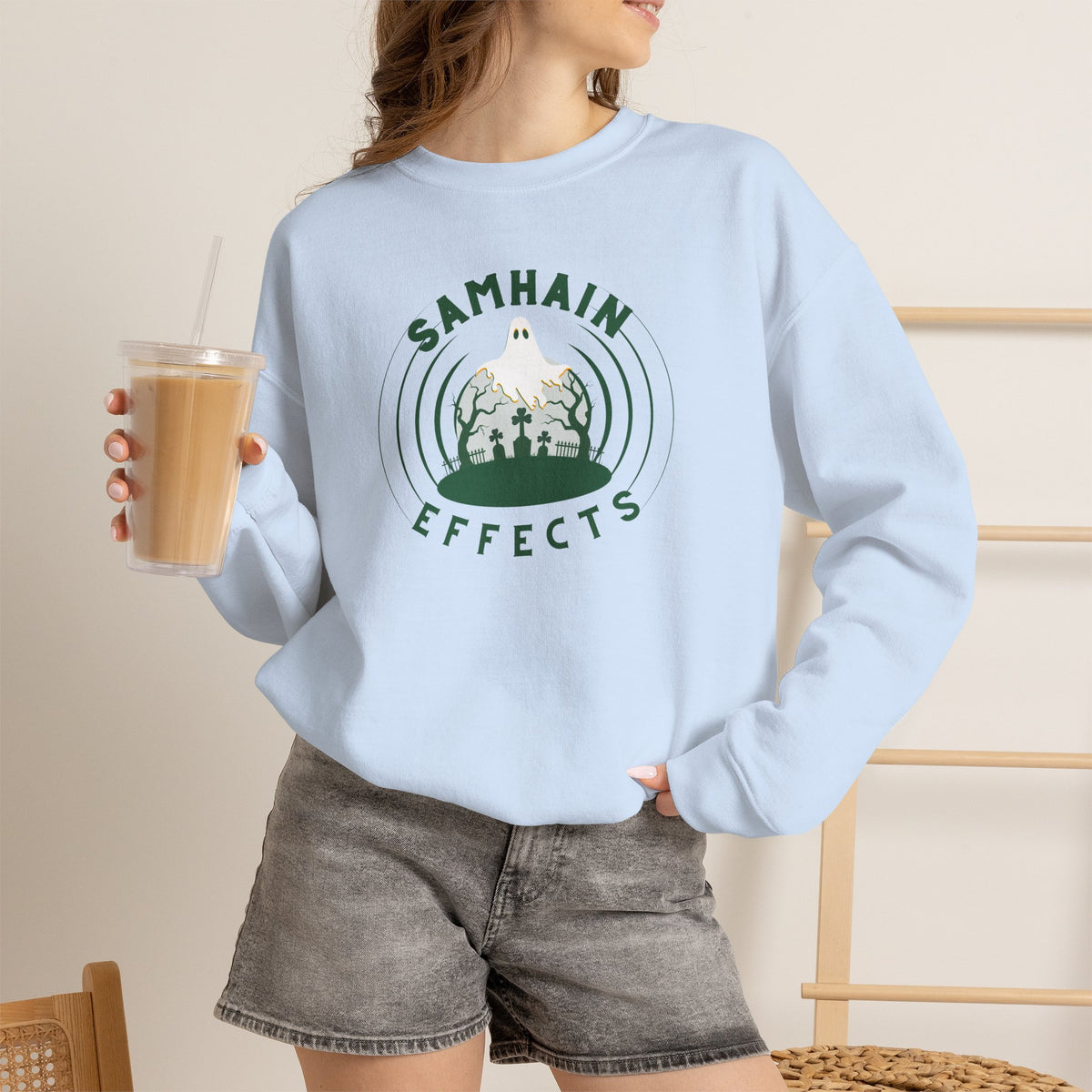 SAMHAIN EFFECTS Unisex Heavy Blend Crewneck Sweatshirt