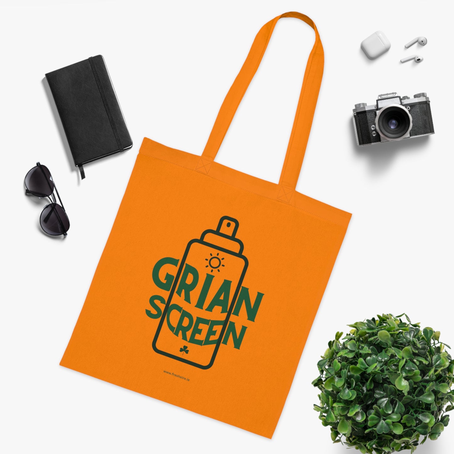 GRIAN SCREEN 100% Cotton Tote Bag