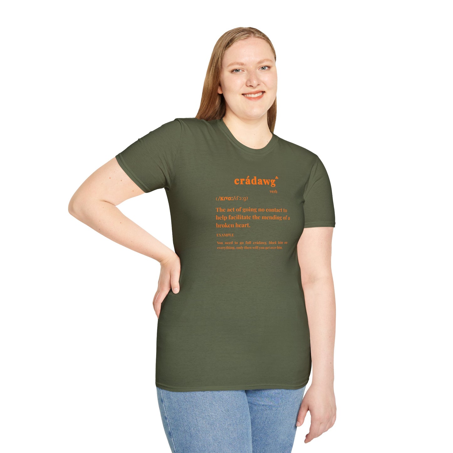 crádawg Unisex Softstyle 100% Cotton T-Shirt