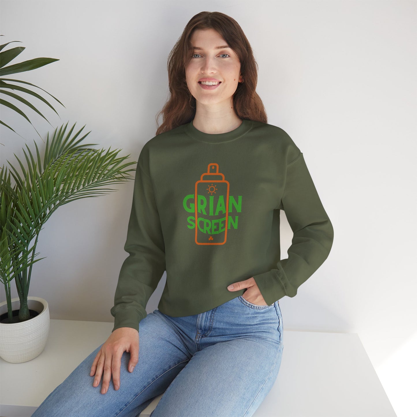 GRIAN SCREEN Unisex Heavy Blend™ Crewneck Sweatshirt