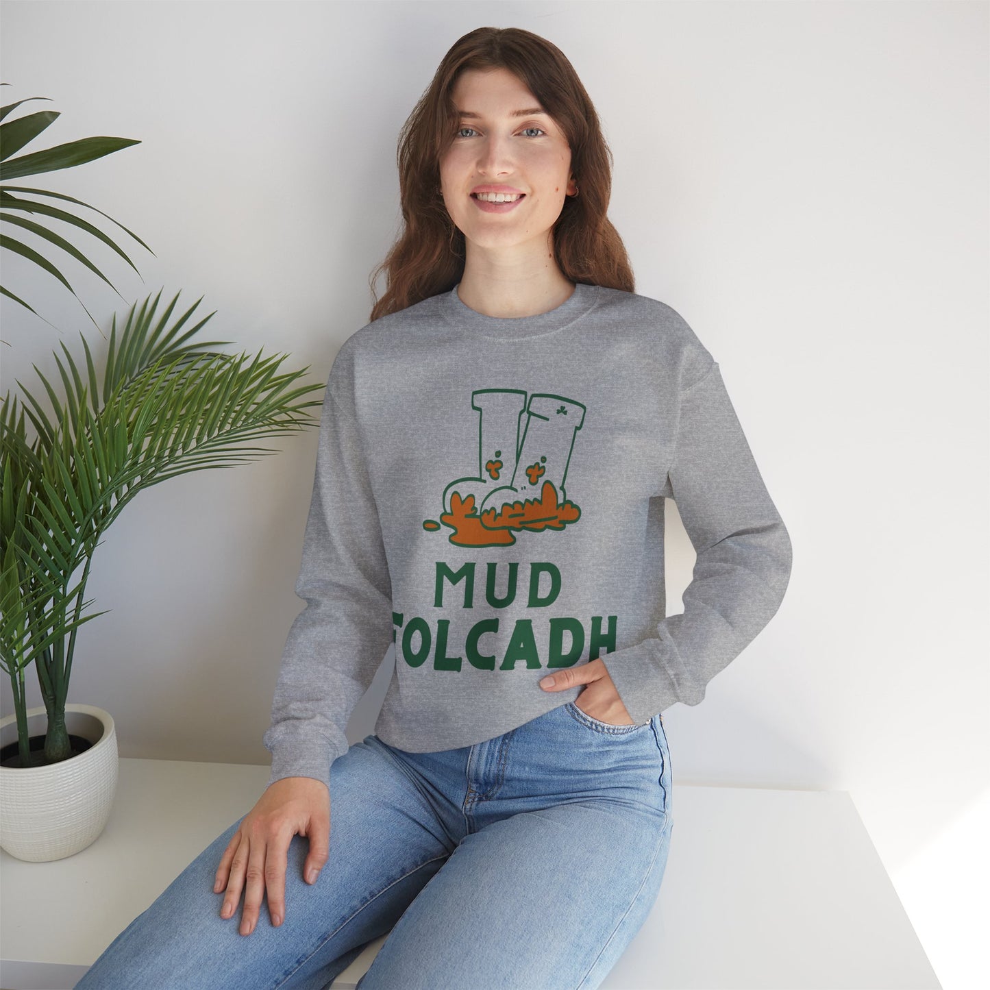 MUD FOLCADH Unisex Heavy Blend™ Crewneck Sweatshirt