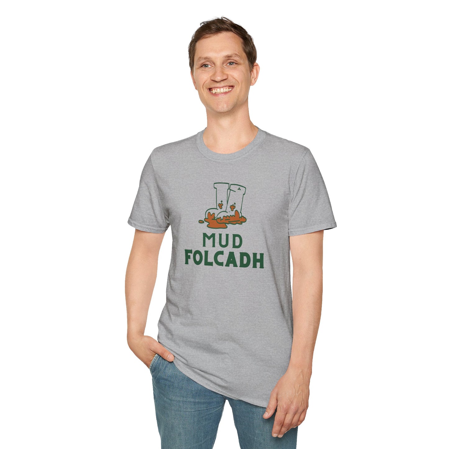 MUD FOLCADH Unisex Softstyle T-Shirt