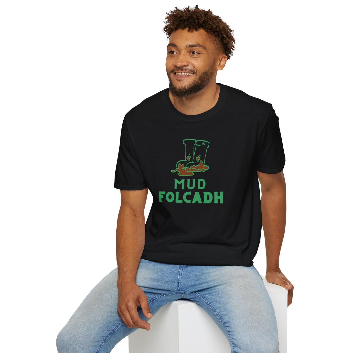 MUD FOLCADH Unisex Softstyle T-Shirt