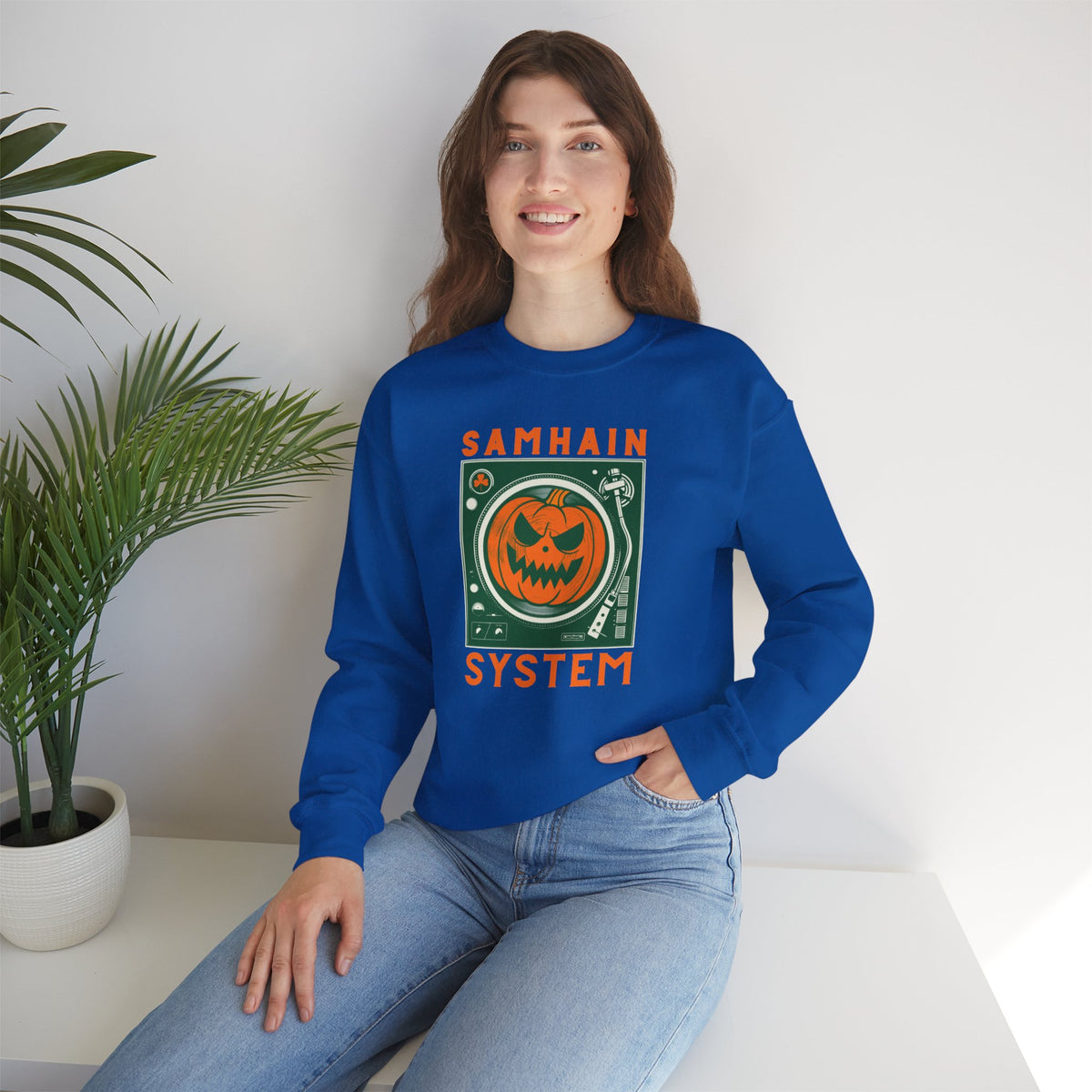 SAMHAIN SYSTEM Unisex Heavy Blend Crewneck Sweatshirt