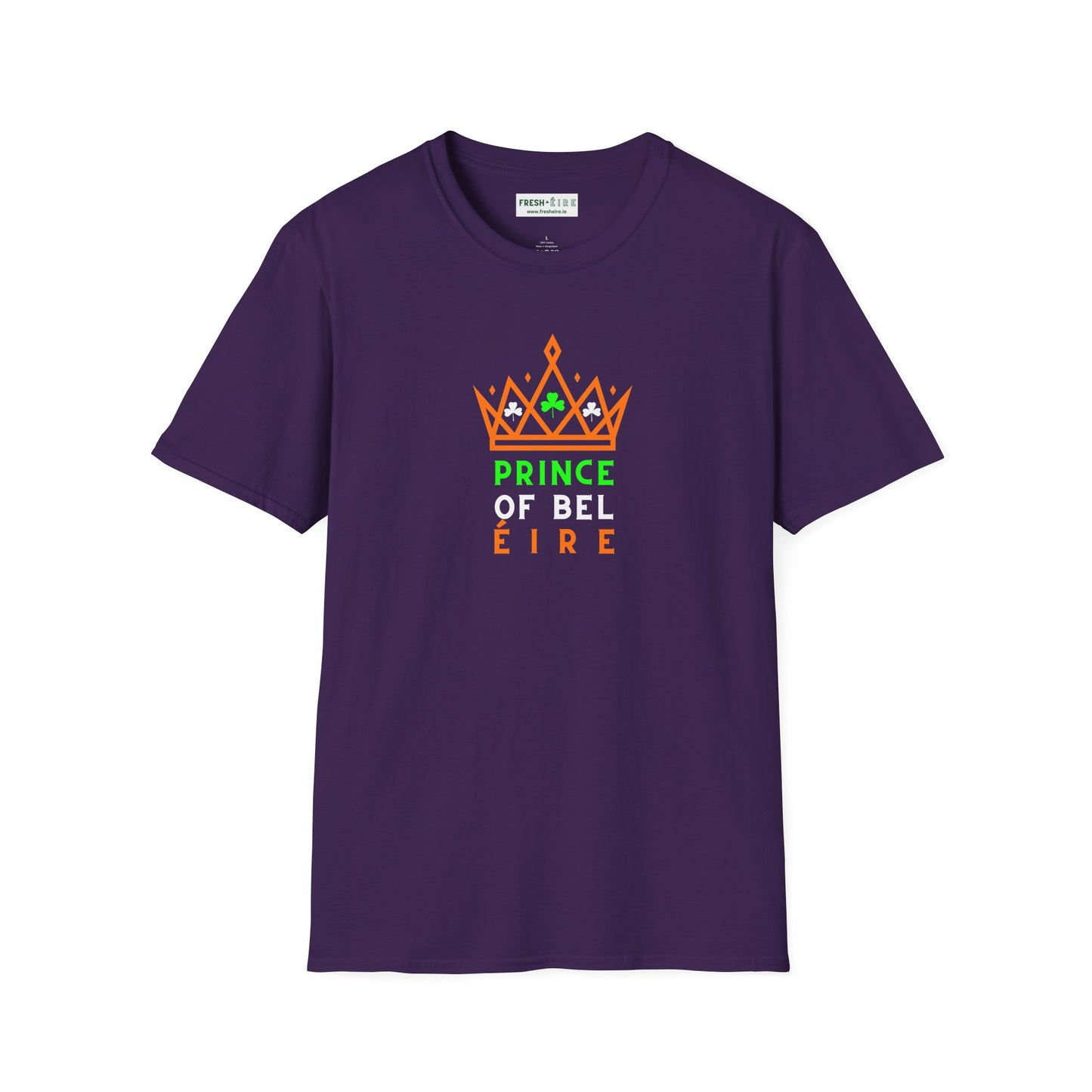 PRINCE OF BEL ÉIRE Unisex Softstyle 100% Cotton T-Shirt