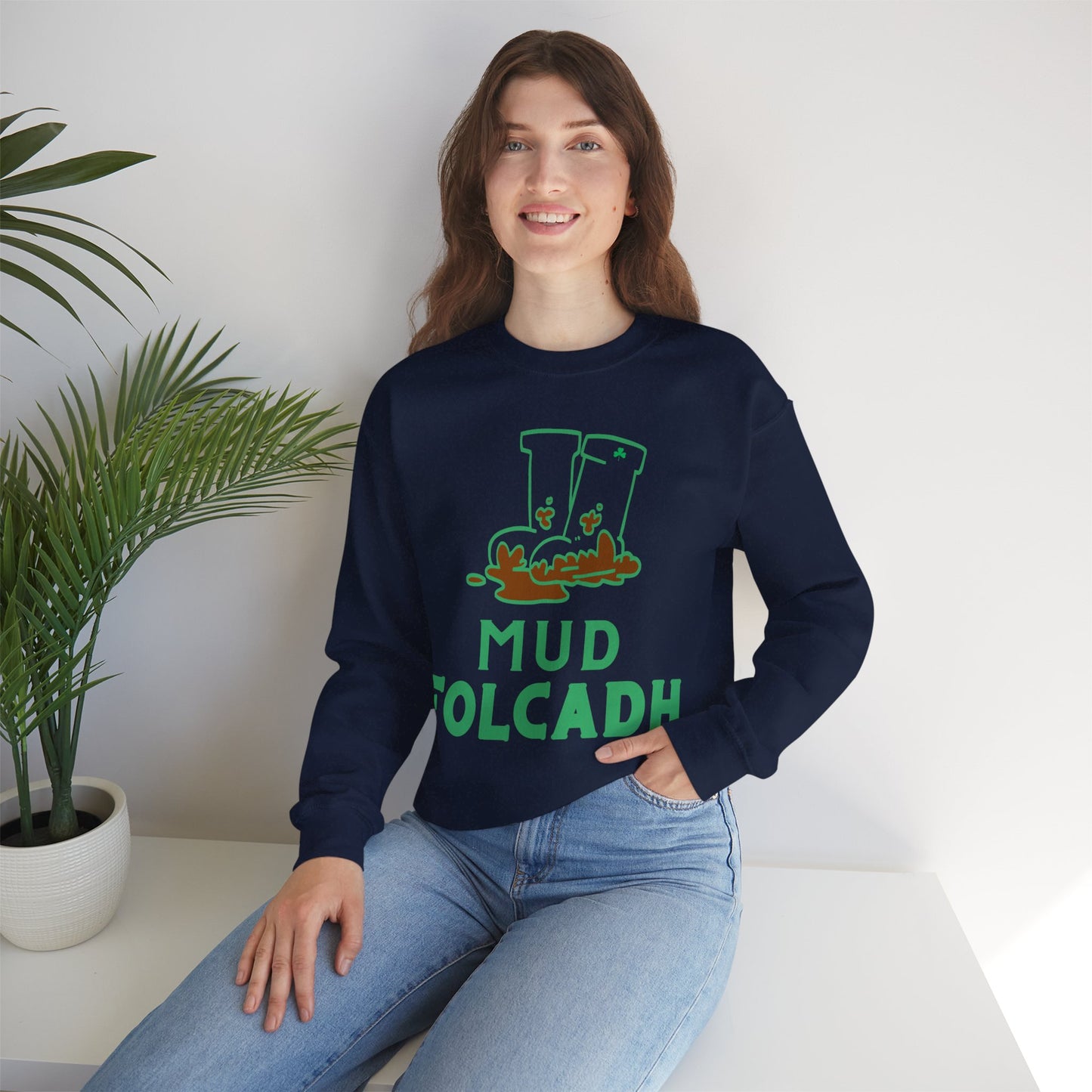 MUD FOLCADH Unisex Heavy Blend™ Crewneck Sweatshirt