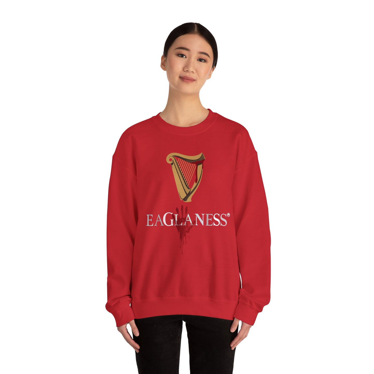 EAGLANESS Unisex Heavy Blend Crewneck Sweatshirt