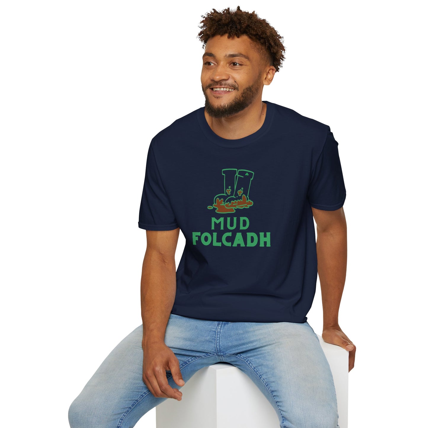 MUD FOLCADH Unisex Softstyle T-Shirt