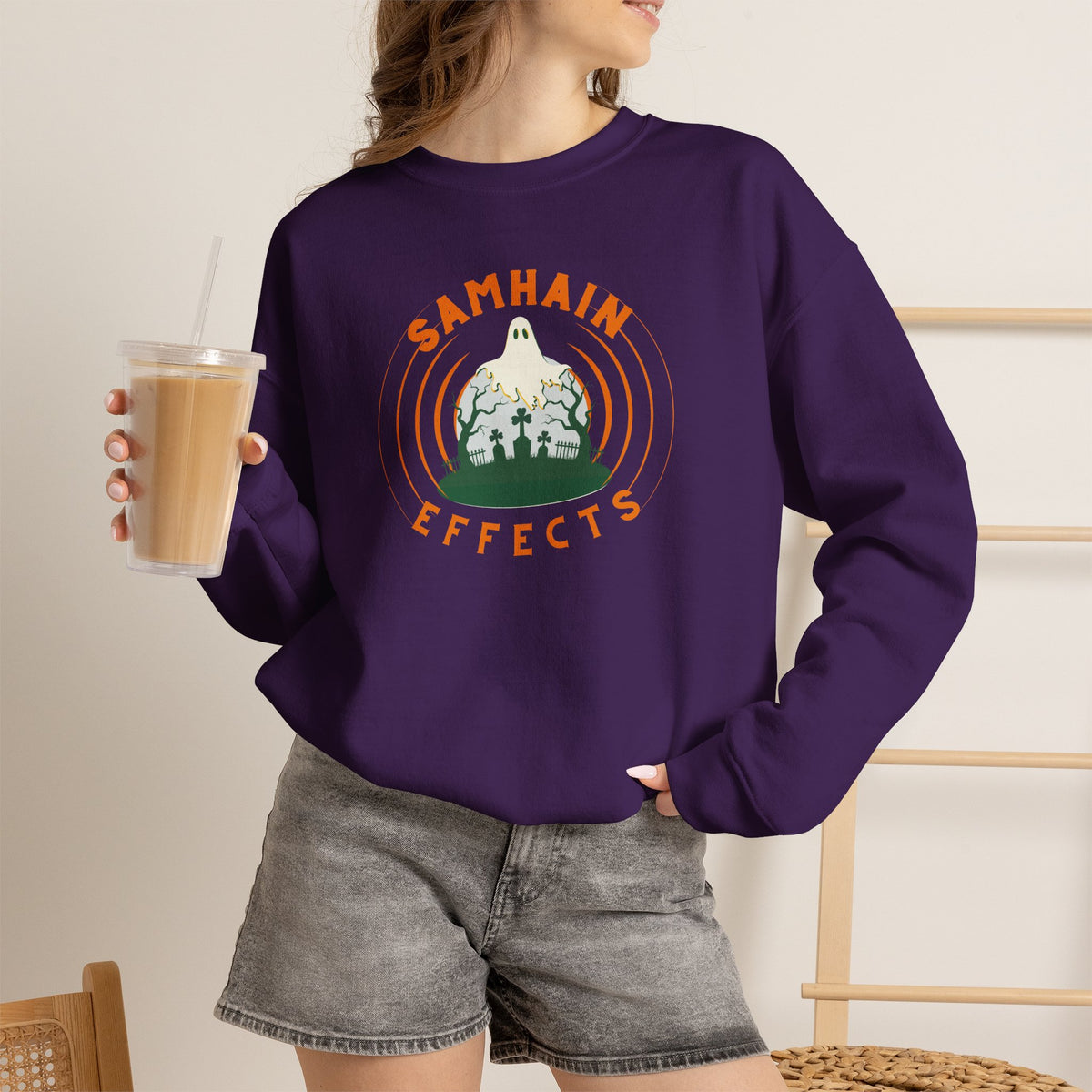 SAMHAIN EFFECTS Unisex Heavy Blend Crewneck Sweatshirt