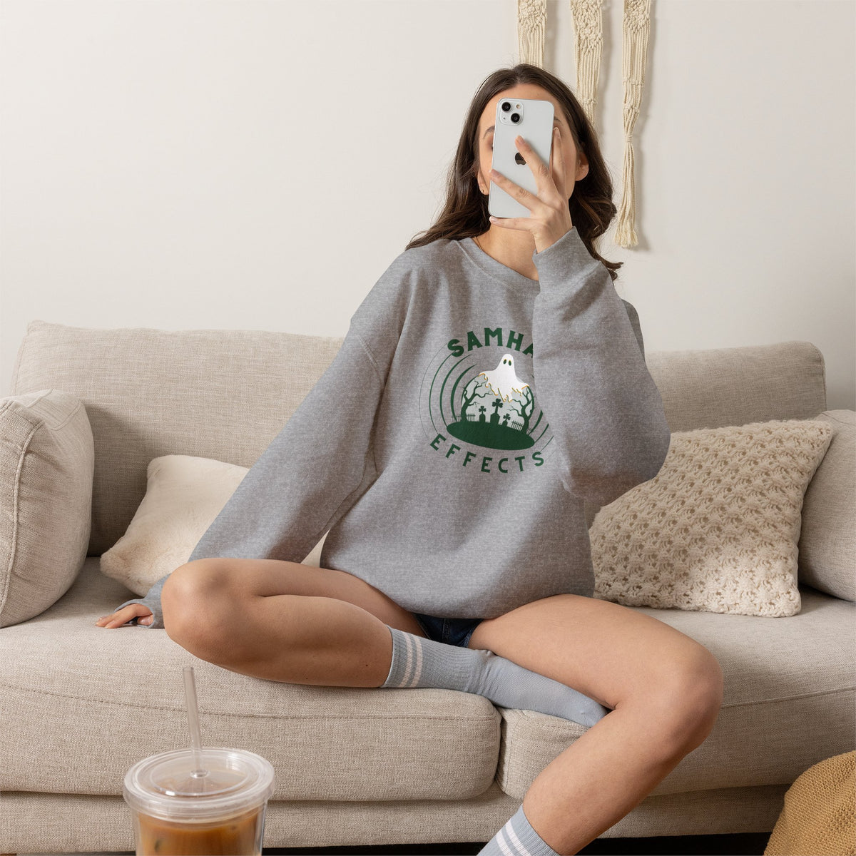SAMHAIN EFFECTS Unisex Heavy Blend Crewneck Sweatshirt