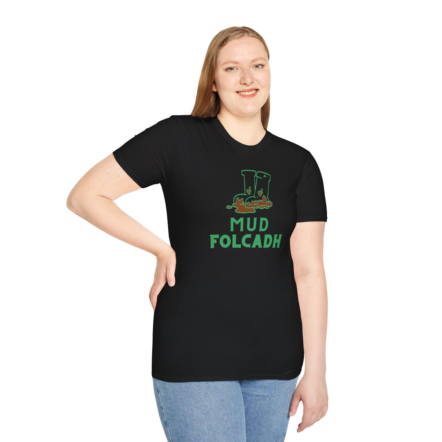 MUD FOLCADH Unisex Softstyle T-Shirt