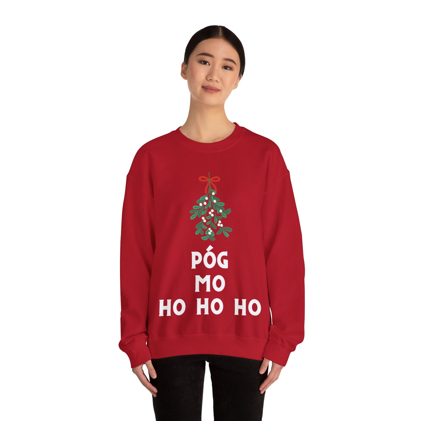 PÓG MO HO HO HO Unisex Heavy Blend™ Crewneck Sweatshirt