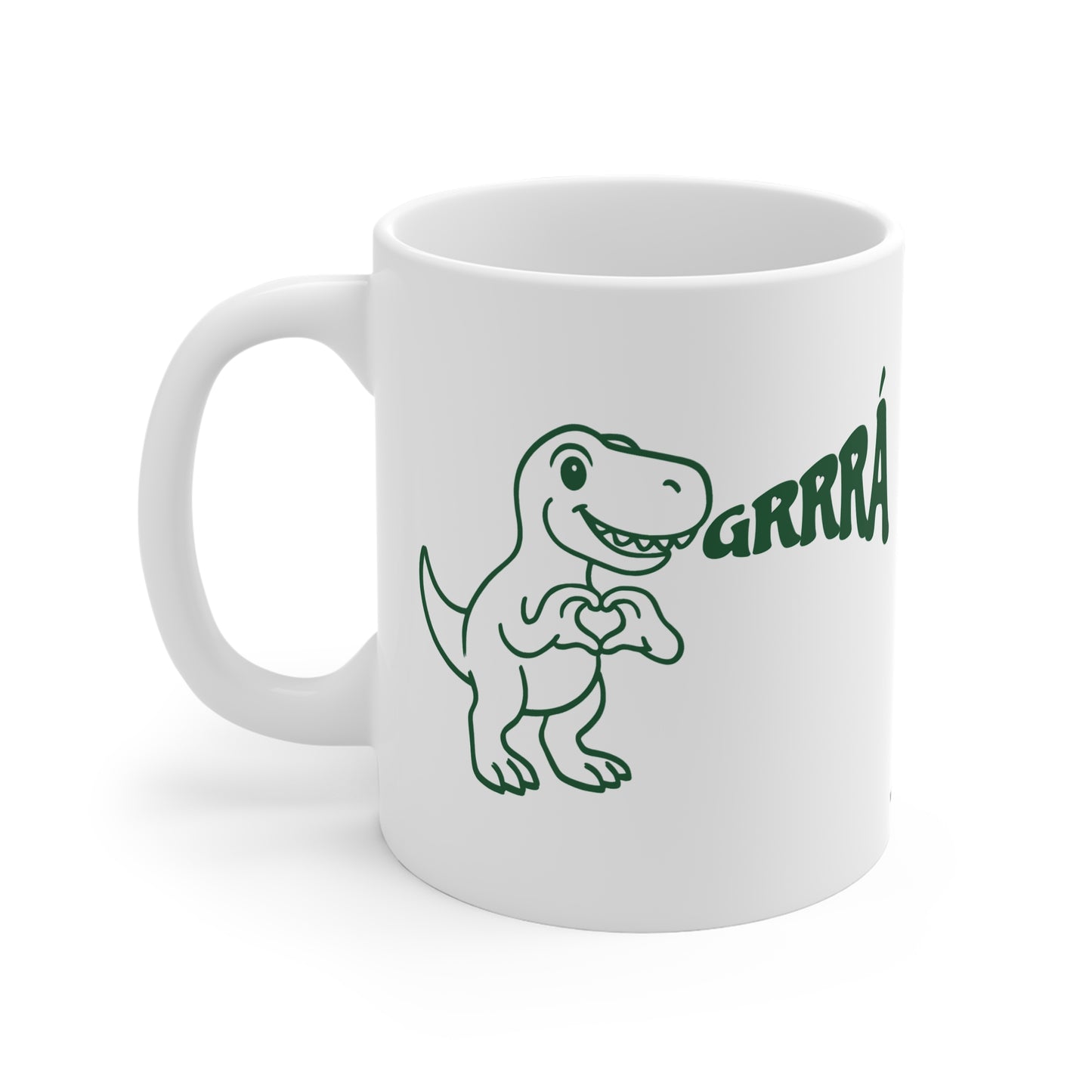 GRRRÁ  33cl White Ceramic Mug